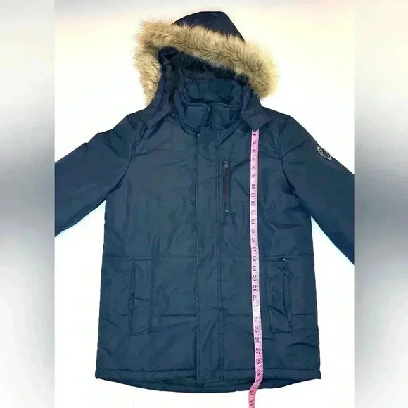 Halitech Men’s Hooded Winter Coat Size- M - Picture 2 of 10